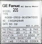 FANUC A06B-0502-B203